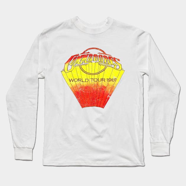 The Commodores / Funk Fan Vintage Look Long Sleeve T-Shirt by CultOfRomance